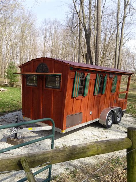 Gypsy wagon for sale - Once he completed the project people were immediately taken by the design and started to enquire if it was for sale or rent. With very few original, restorable caravans left, Kees decided to try and create …
